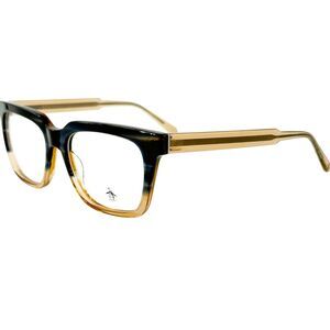 Penguin The Champ Mens Plastic Eyeglass Frame Blue Coral 55-18